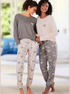 Vivance Dreams Pyjamas<2 pyjamas avec imprimé cœurs