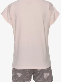 Vivance Dreams Pyjamas<2 pyjamas courts avec imprimé cœurs