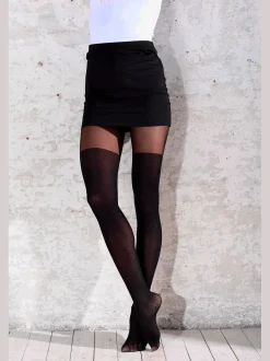 Buffalo Bas Et Collants<Bas cuissardes à rayures es raffinées