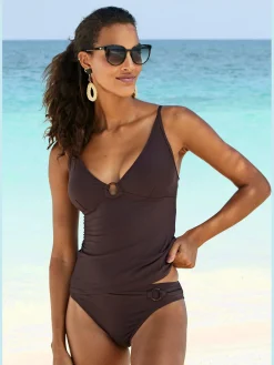 s.Oliver Maillots De Bain<Bas de maillot de bain anneau décoratif imitation corne