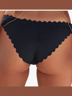 LASCANA Maillots De Bain<Bas de maillot de bain bords ondulés au laser