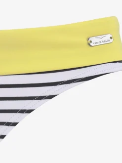 Venice Beach Maillots De Bain<Bas de maillot de bain design rayé avec ceinture contrastée