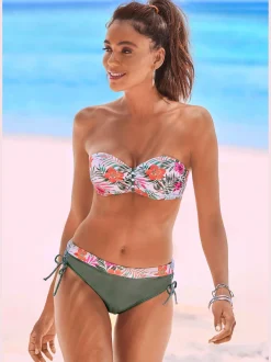 Venice Beach Maillots De Bain<Bas de maillot de bain empiècement imprimé au design floral