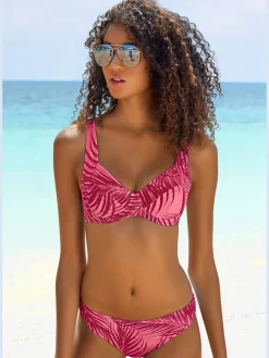 LASCANA ACTIVE Maillots De Bain<Bas de maillot de bain imprimé palmiers tendance