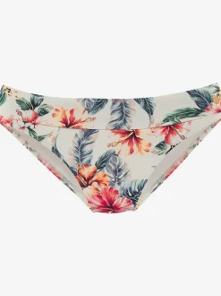 LASCANA Maillots De Bain<Bas de maillot de bain imprimé floral : chaque pièce est unique