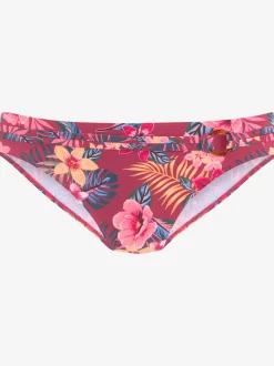 s.Oliver Maillots De Bain<Bas de maillot de bain imprimé tropical