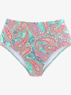 Venice Beach Maillots De Bain<Bas de maillot de bain taille haute imprimé, effet de couleur différent pour chaque pièce