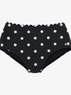 LASCANA Maillots De Bain<Bas de maillot de bain taille haute design tendance avec bordure cocotte