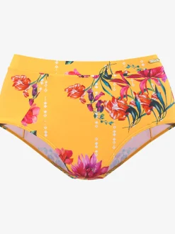 Sunseeker Maillots De Bain<Bas de maillot de bain taille haute imprimé floral moderne