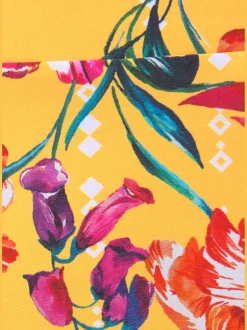 Sunseeker Maillots De Bain<Bas de maillot de bain taille haute imprimé floral moderne