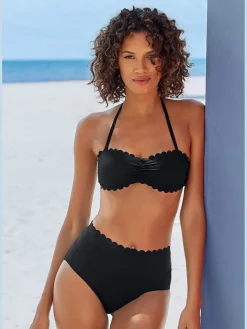 LASCANA Maillots De Bain<Bas de maillot de bain taille haute taille haute tendance