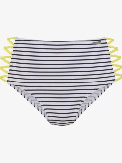 Venice Beach Maillots De Bain<Bas de maillot de bain taille haute look rayé