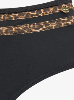 LASCANA Maillots De Bain<Bas de maillot de bain taille haute empiècements léopard tendance