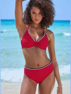 s.Oliver Maillots De Bain<Bas de maillot de bain unis tendance avec cordons