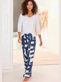 French Connection Pyjamas<Bas de pyjama pantalon de pyjama avec motif abstrait