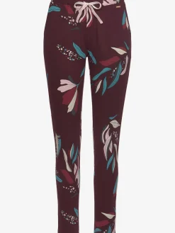 s.Oliver Pyjamas<Bas de pyjama pantalon de nuit élégant avec motif sur toute la surface