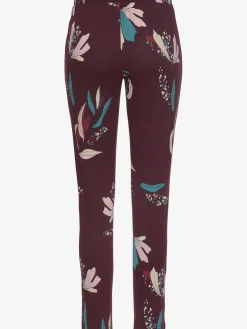 s.Oliver Pyjamas<Bas de pyjama pantalon de nuit élégant avec motif sur toute la surface