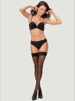 LASCANA Bas Et Collants<Bas fins avec jarretière bas avec jarretière fin