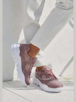 LASCANA Baskets<Baskets chaîne décorative raffinée amovible pour un look personnalisé et semelle chunky tendance