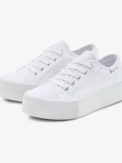 LASCANA Baskets<Baskets chaussures en textile, chaussures en tissu avec semelle compensée tendance