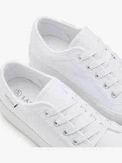 LASCANA Baskets<Baskets chaussures en textile, chaussures en tissu avec semelle compensée tendance