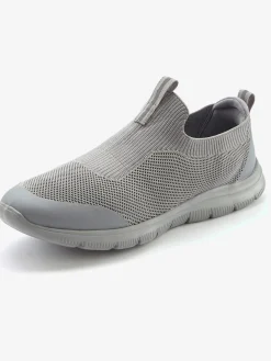 John Devin Baskets<Baskets chaussures en textile et chaussures en tissu à enfiler grâce à la matière extensible