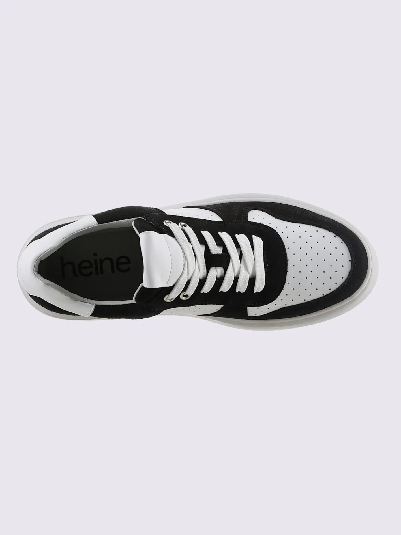 Baskets<Baskets cuir de bœuf nappa et velours