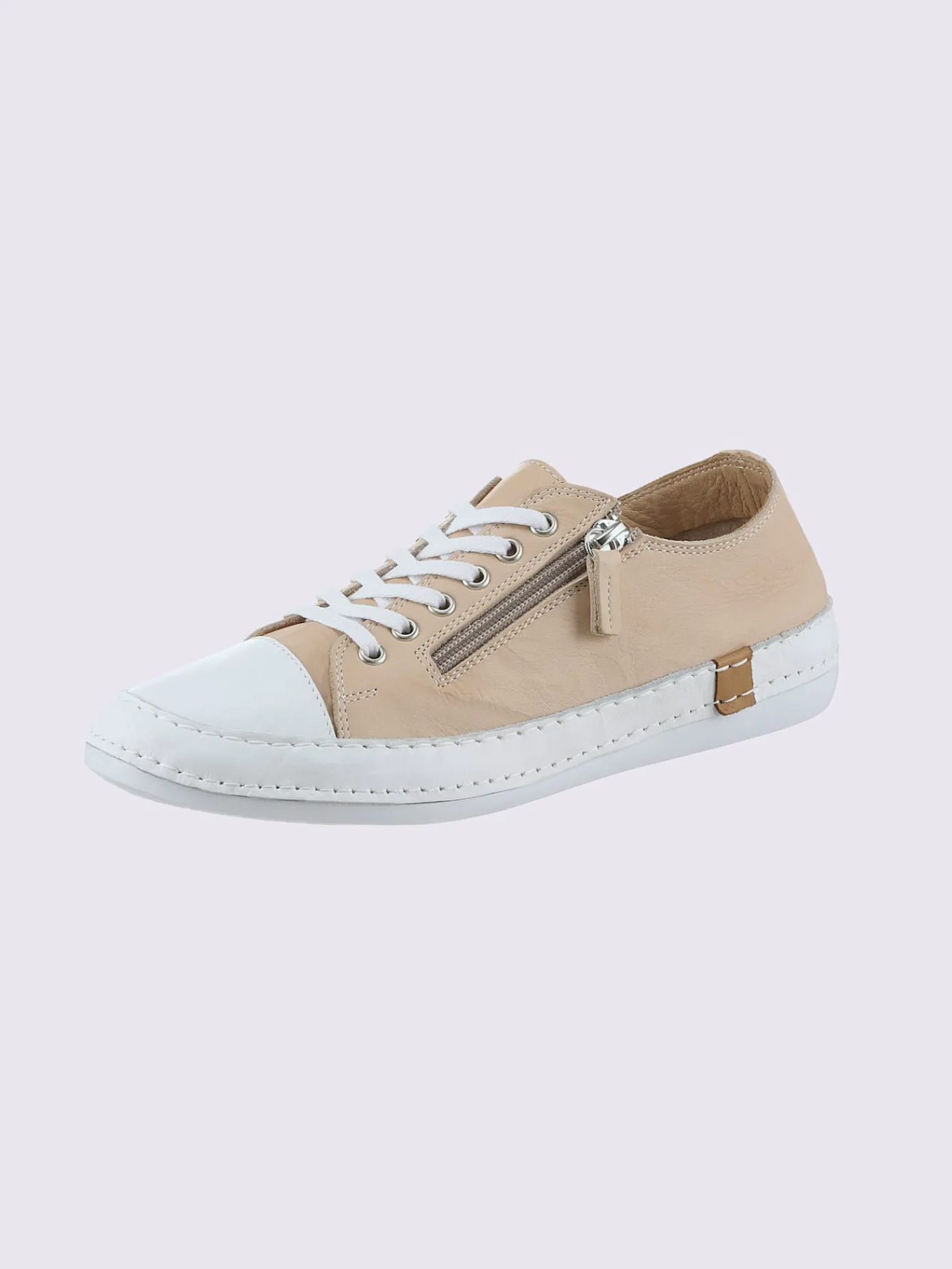 Baskets<Baskets cuir nappa de vache