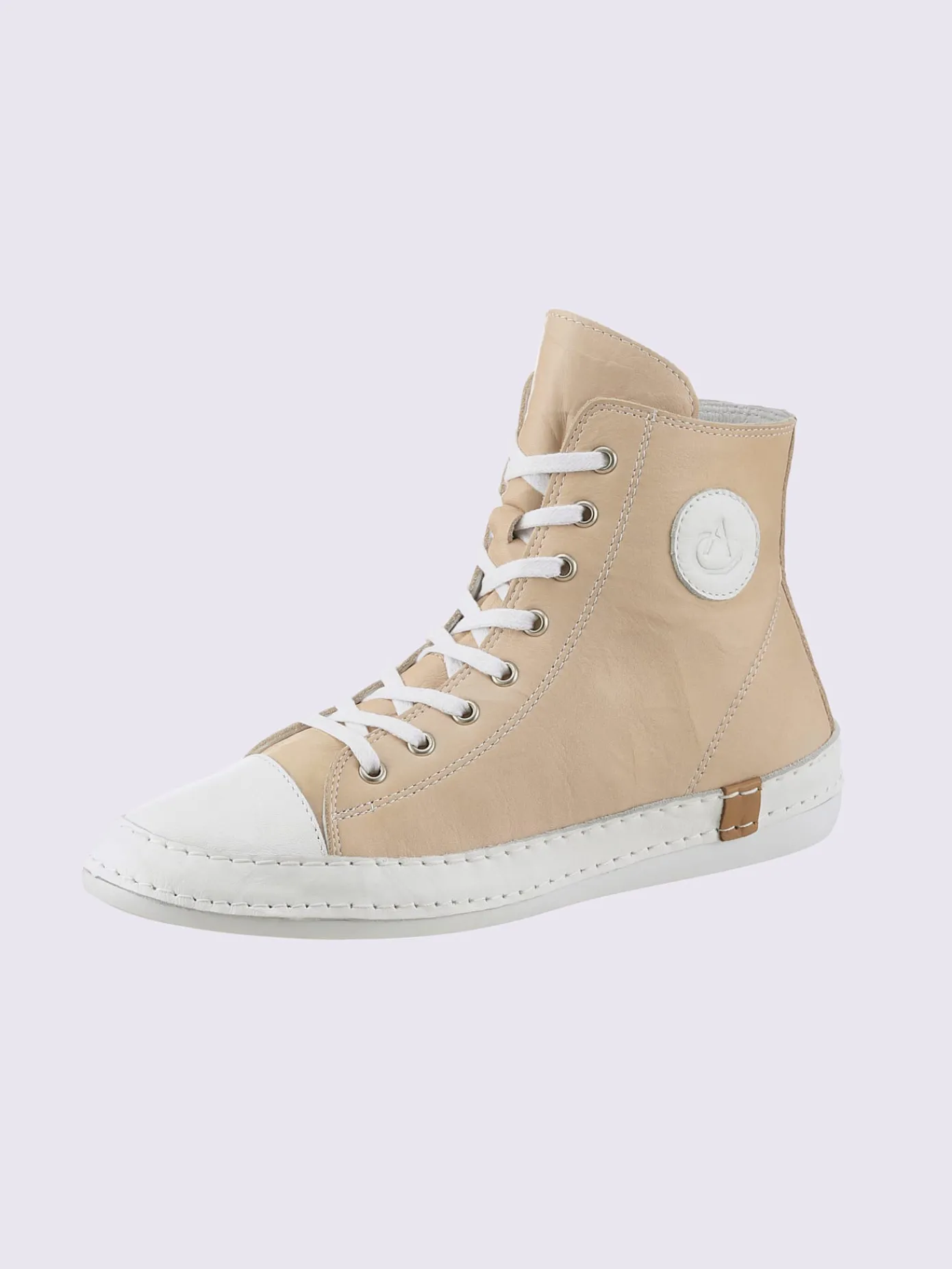 Baskets<Baskets cuir nappa de vache