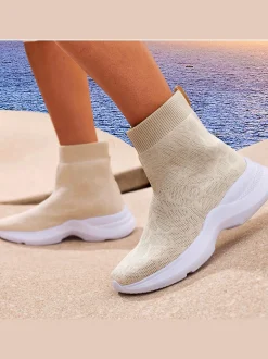 LASCANA Baskets<Baskets les bottines chaussettes s'adaptent parfaitement au pied