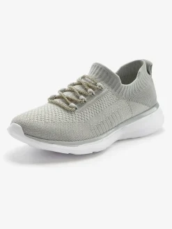 LASCANA Baskets<Baskets sneakers en textile avec laçage brillant tendance