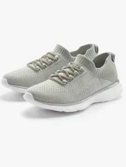 LASCANA Baskets<Baskets sneakers en textile avec laçage brillant tendance