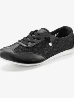 LASCANA Baskets<Baskets sneakers faciles à enfiler avec détails en dentelle tendance