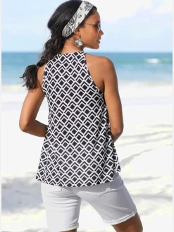 LASCANA Shorts Et Bermudas|Mode De Plage<Bermuda avec patte de boutonnage