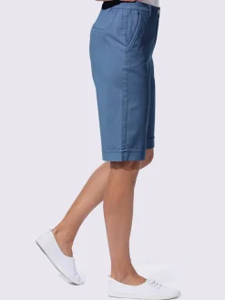 Shorts Et Bermudas|Pantalons<Bermuda en jean coupe décontractée