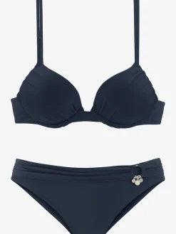 s.Oliver Maillots De Bain<Bikini push-up accessoires couleur argenté