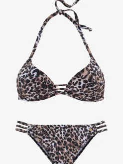 LASCANA Maillots De Bain<Bikini triangle imprimé animal sauvage