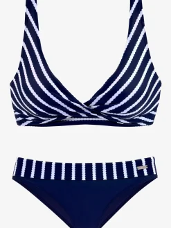 LASCANA Maillots De Bain<Bikini triangle rayures tendance