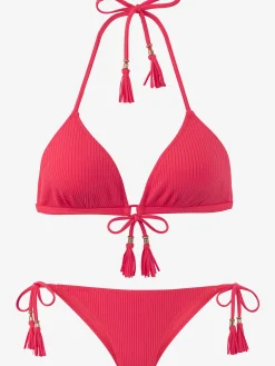 Elbsand Maillots De Bain<Bikini triangle structure côtelée tendance