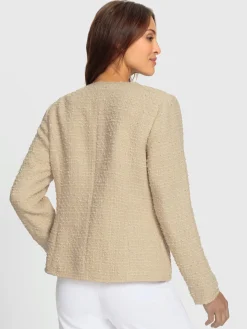 Fair Lady Tailleurs<Blazer bouclé à la fois confortable et chic