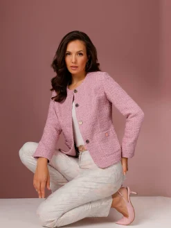 CREATION L PREMIUM Tailleurs<Blazer bouclé 30% laine