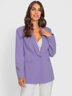 Ashley Brooke Tailleurs<Blazer col châle affinant