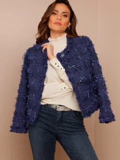 CREATION L PREMIUM Tailleurs<Blazer court 30% laine