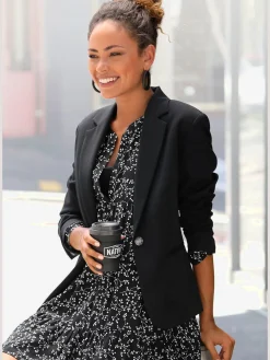 LASCANA Tailleurs<Blazer court blazer classique