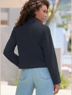 LASCANA Tailleurs|Blazers<Blazer court pour femme élégant avec col à revers