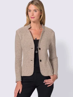 Tailleurs<Blazer doux au col montant