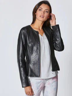 Fair Lady Blazers<Blazer en cuir cuir agneau nappa