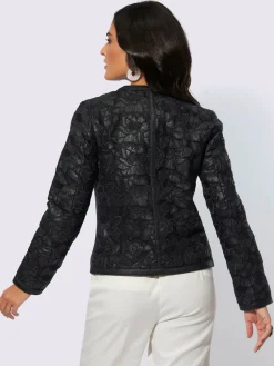 Creation L Blazers<Blazer en cuir pur cuir d'agneau nappa