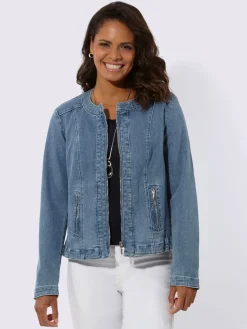 Collection L Tailleurs<Blazer en jean 96% coton