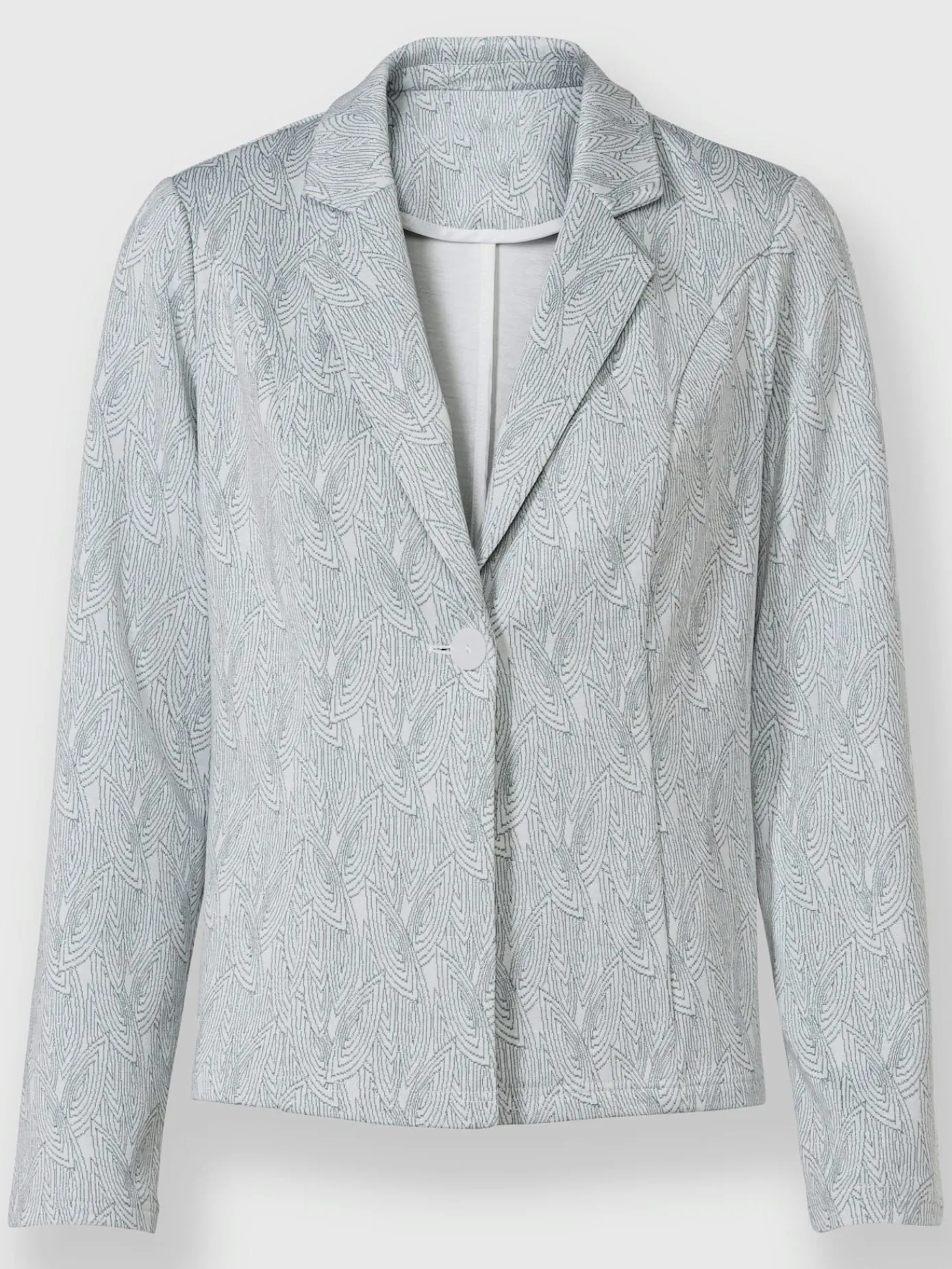 Rick Cardona Tailleurs|Blazers<Blazer en jersey joli motif jacquard